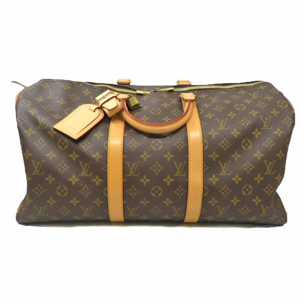 ルイヴィトン Louis vuitton M41426 キーポル50 ボストンバッグ 赤銅色 【中古】