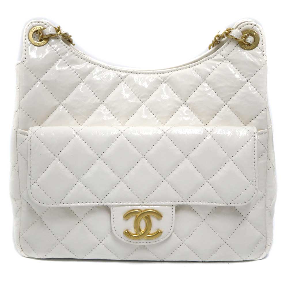 楽天市場】CHANEL シャネル ホーボーバッグ カーフスキン