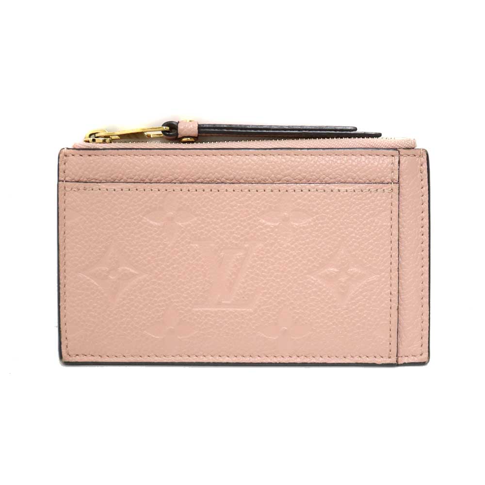 ルイヴィトン Louis vuitton M67853 ポルトカルトジップ フラグメントケース ピンク系 レディース レザー 小物【中古】