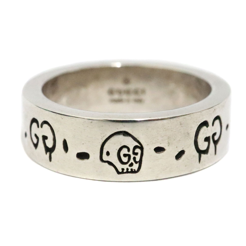 GUCCI グッチ ゴースト ダイヤモンド パヴェ リング SV925 10号 楽天市場】グッチ GUCCI ゴースト パヴェダイヤ リング 指輪 シルバー