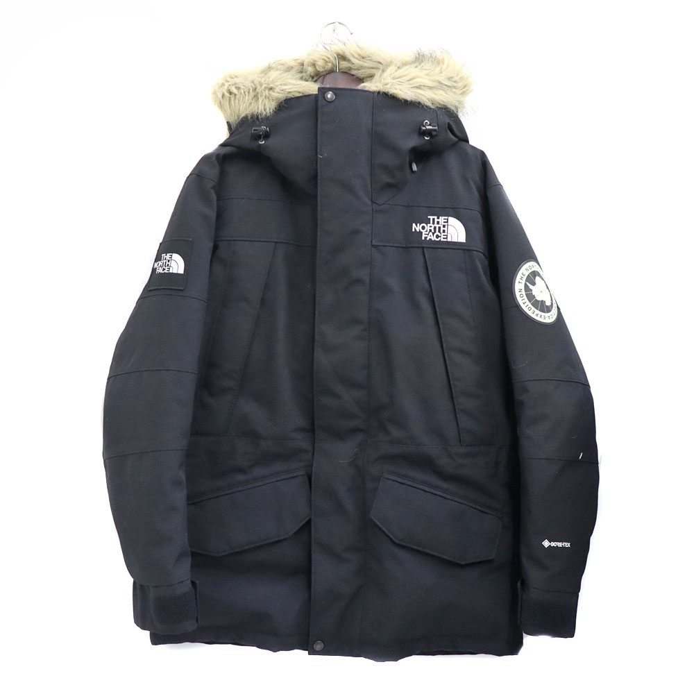 モンク線路 Moncler ND92342 アンタークティカパーカー 厚地の外套 上衣 メンズ 黒いこと系【中古】