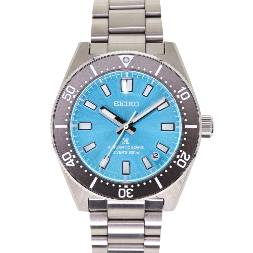 セイコー Seiko SBDC221 (6R55-00T0) ダイバーズ1965ヘリテージ プロスペックス 限定モデル メカニカル メンズ ブルー文字盤【中古】