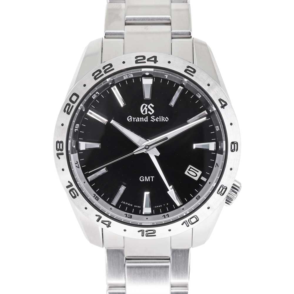 グランドセイコー GrandSeiko SBGN027(9F86-0AK0) スポーツコレクション 腕時計 クォーツ メンズ ブラック文字盤【中古】|質屋かんてい局 店