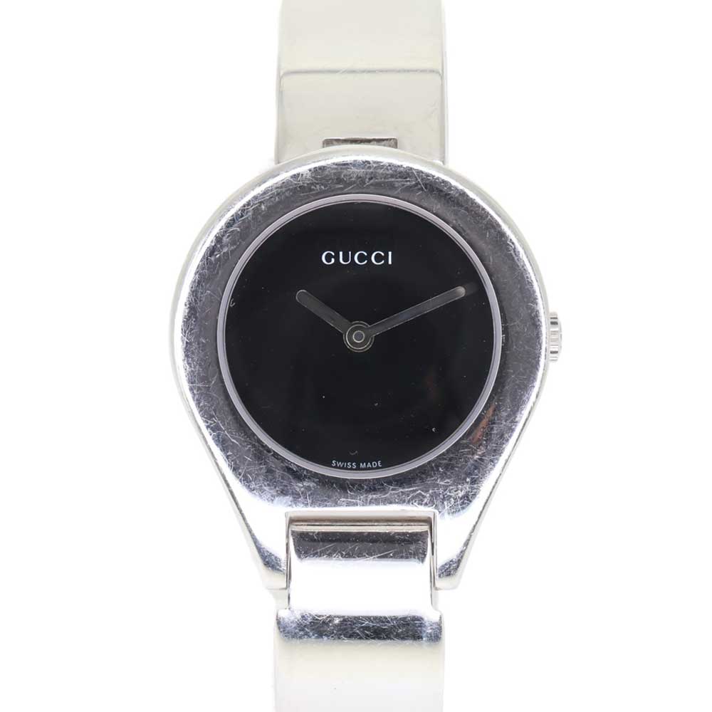 グッチ Gucci 6700L クォーツ 腕時計 ブラック文字盤 レディース 電池式【中古】｜質屋かんてい局 店