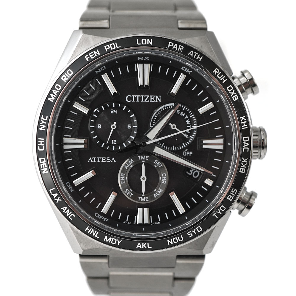 た*チ様 ★美品 シチズン アテッサ エコドライブ H610-T015581 Y 楽天市場】CITIZEN シチズンアテッサH610-T015581メンズウォッチ