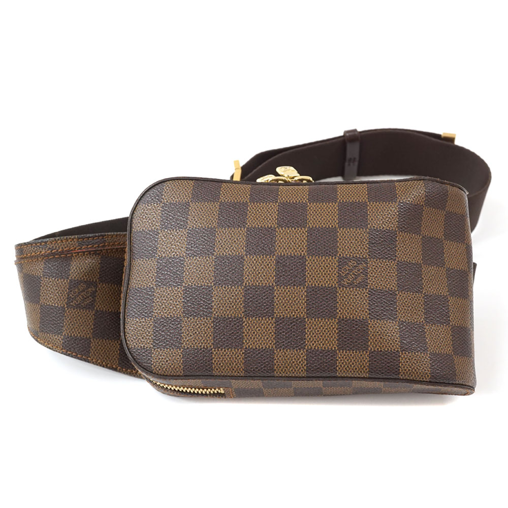 楽天市場】【中古】LOUIS VUITTON ジェロニモス ボディバッグ ダミエ