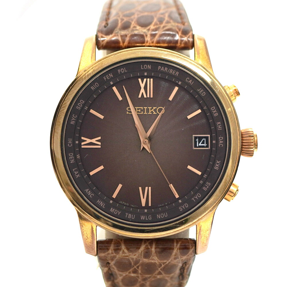 楽天市場】超美品 SEIKO セイコー ブライツ ソーラー電波時計 8B43