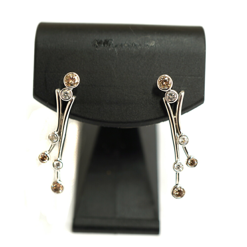 楽天市場】Kashikey(カシケイ) マーシネス ピアス ブラウン