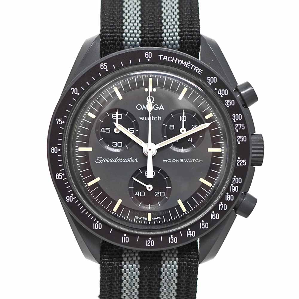 スウォッチ×ゼロ Swatch Omega 協調主義 ムーンウォッチ S033A100 ミッショントゥマーキュリー ウォッチ【中古】