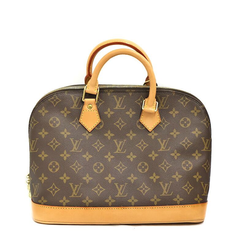 ルイヴィトン Louis vuitton M51130 アルマ ハンドバッグ レディース PVC/レザー ブラウン【中古】