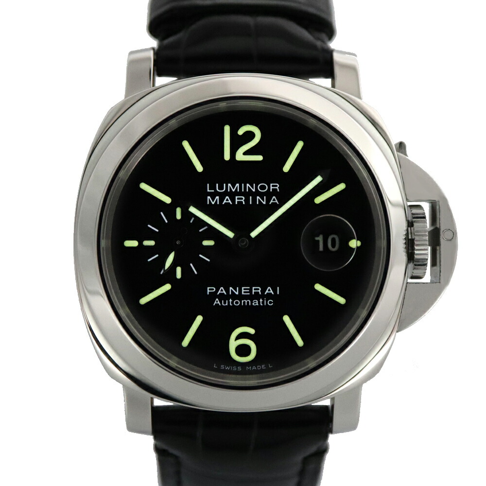 パネライ Panerai PAM00001 ルミノールマリーナ メンズ 手巻き 腕時計 スモールセコンド【中古】