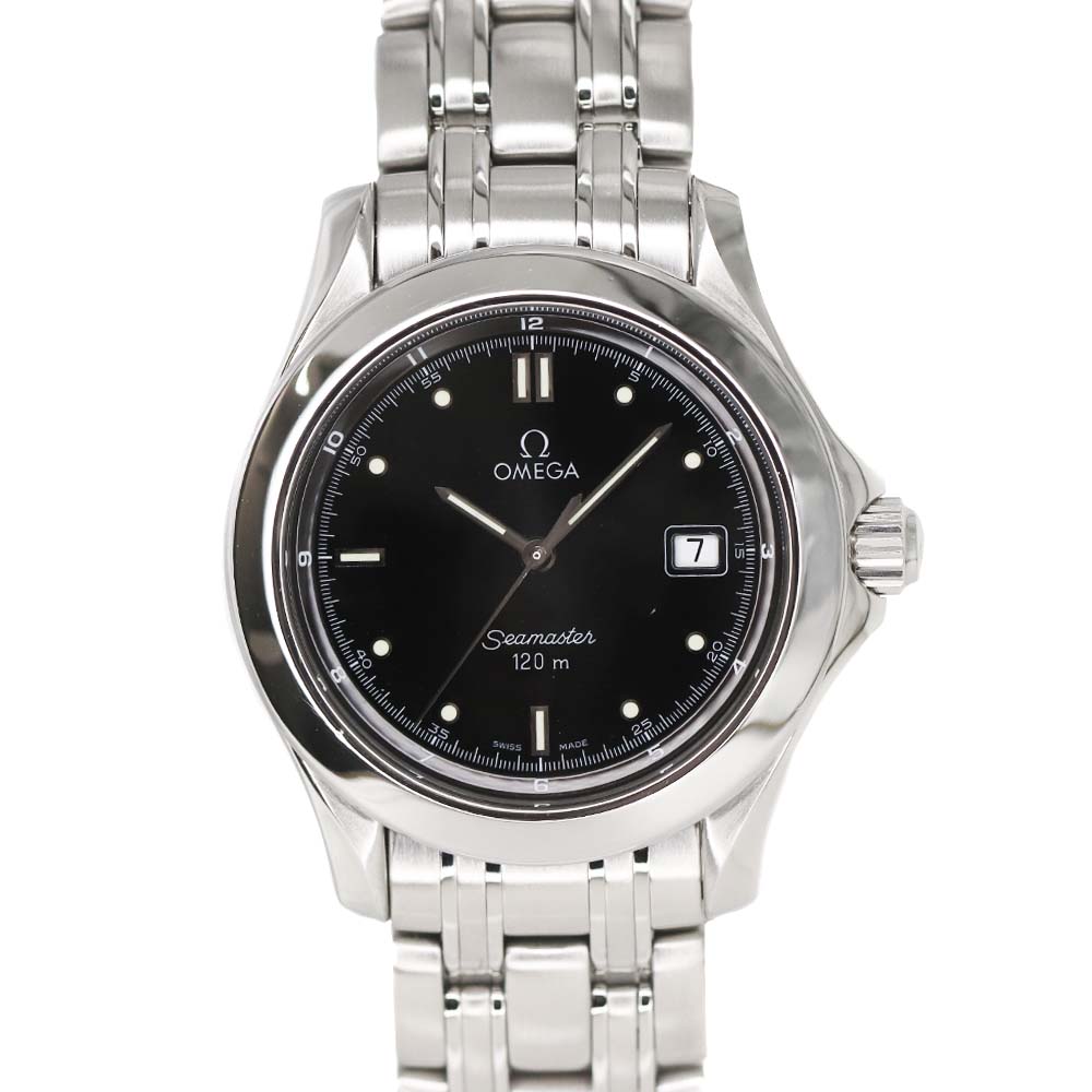 ゼロ Omega 2511.50 シーマスター120 黒いこと 【中古】
