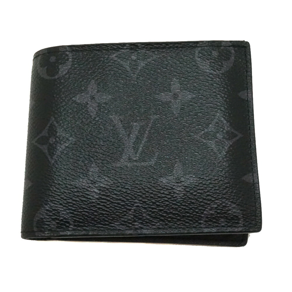 RFID搭載✨️ルイヴィトン エクリプス マルコ 二つ折り財布 ブラック 箱付き 楽天市場】ルイヴィトン LOUIS VUITTON 二つ折り財布