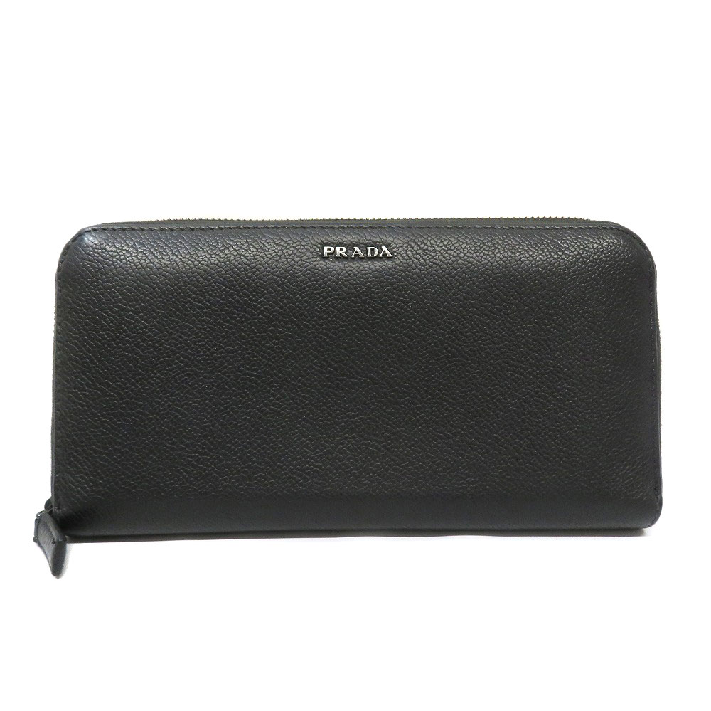 PRADA プラダ 長財布 サフィアーノ レザー ブラック メンズ 楽天市場】プラダ サフィアーノ 長財布（小銭入れあり） レザー
