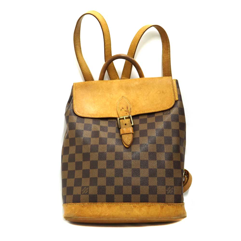 ルイヴィトン Louis Vuitton N99038 アルルカン バックパック レディース レザー PVC ブラウン 【中古】 35,737円