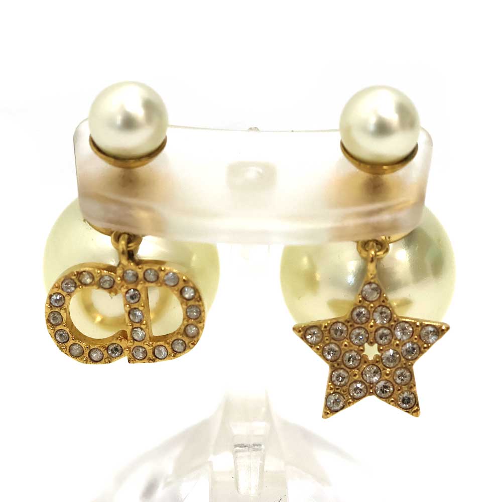 クリスチャンディオール Christian dior ディオールトライバル ピアス レディース 金属素材 ゴールド【中古】 27,287円