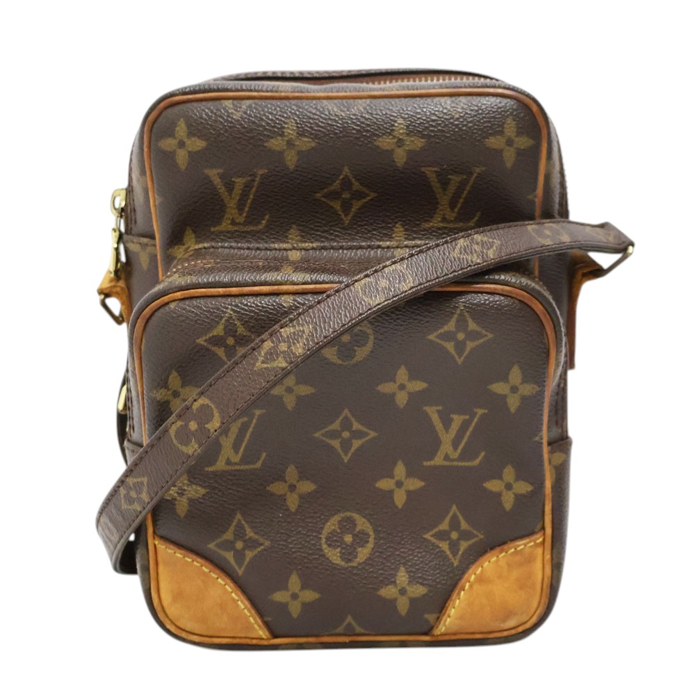 ルイヴィトン Louis vuitton M45236 アマゾン ショルダーバッグ ユニセックス PVC/レザー ブラウン【中古】