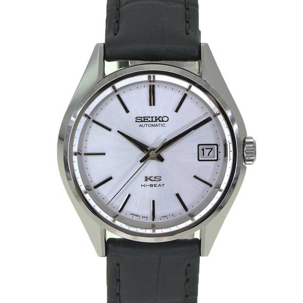 セイコー Seiko SCVN001 第一人者セイコー ヒストリカルコレクション メンズ 自動小銃一巻き ウオッチ しろがね色【中古】