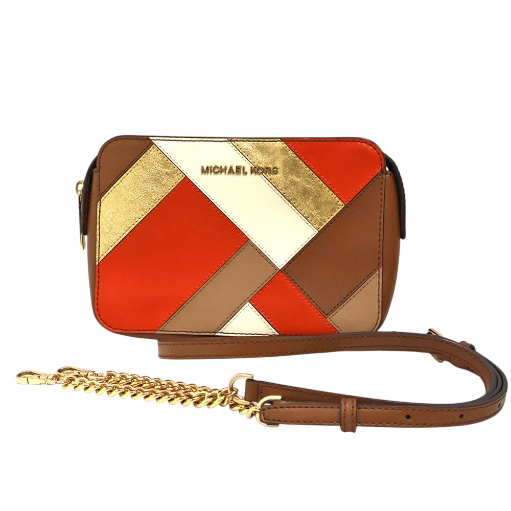 マイケルコース Michael kors 35F8GAFC1U ショルダーバッグ レディース レザー オレンジ系【中古】｜質屋かんてい局 店