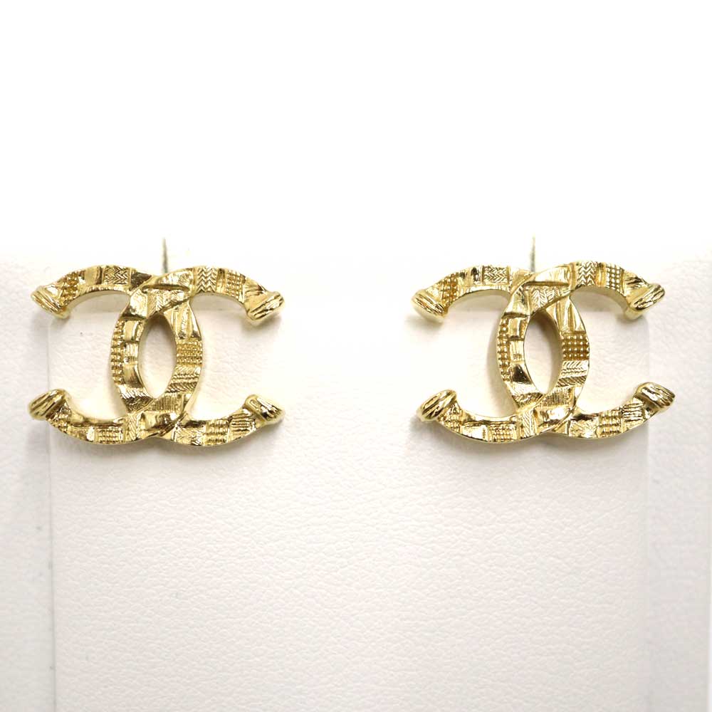 楽天市場】CHANEL（シャネル）ミニココマークピアス ゴールド