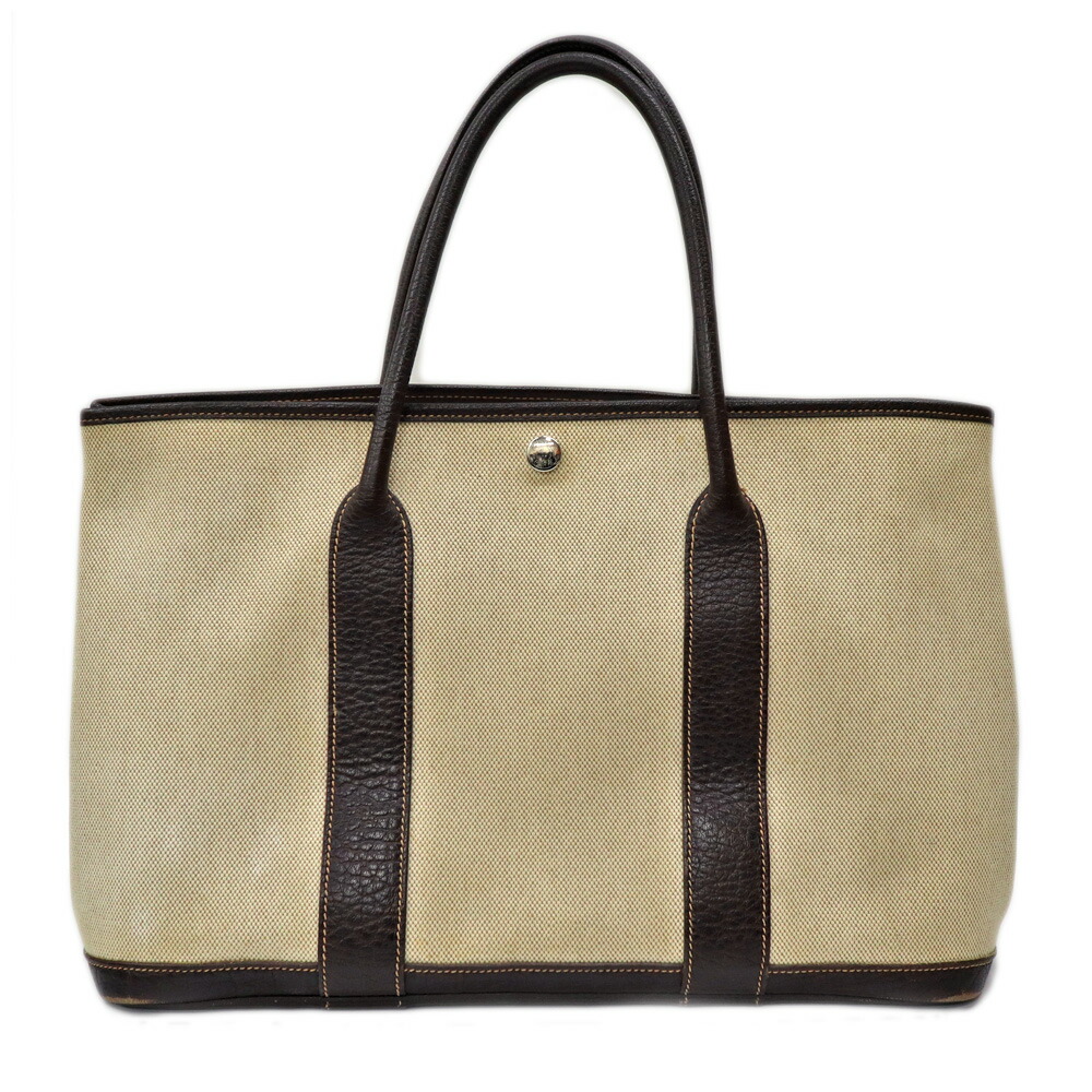 エルメス　ガーデンパーティー　PM 2006 クリスマス限定 HERMES エルメス ガーデンパーティPM 2006年クリスマス限定 エクリュ