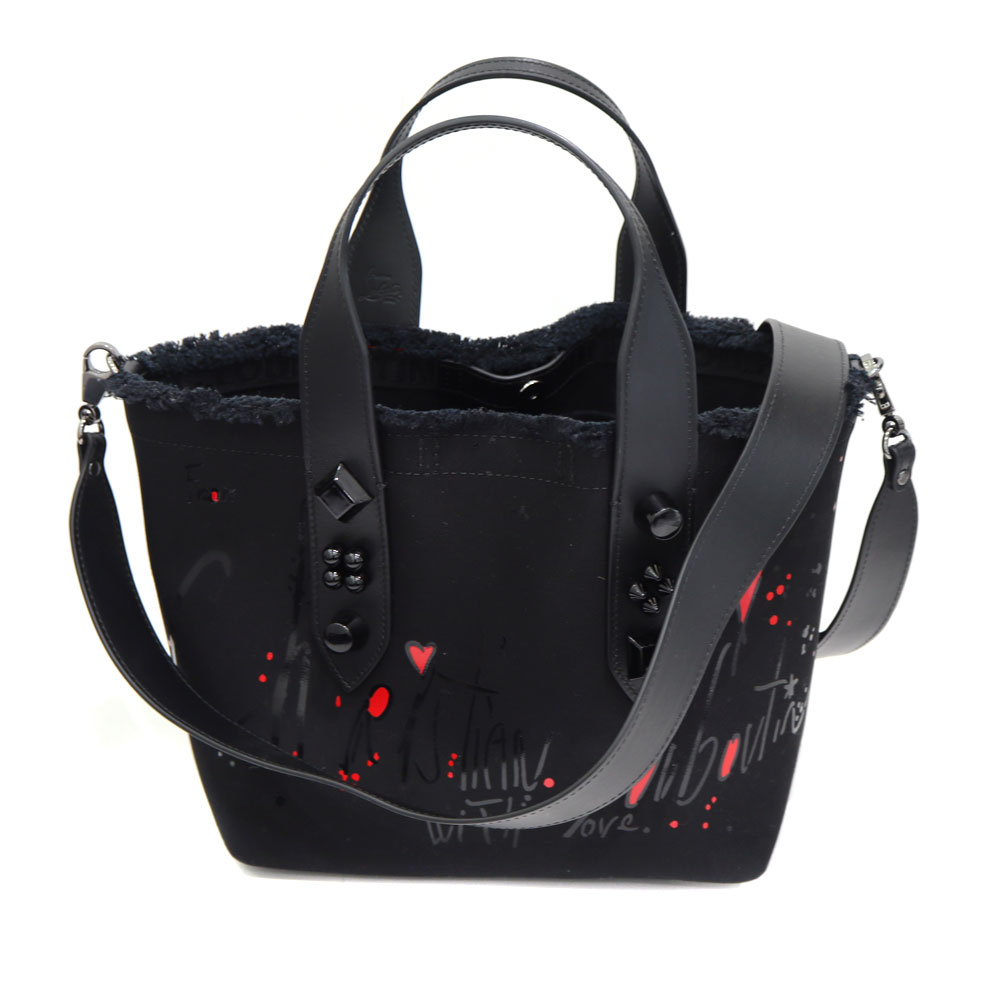 楽天市場】【20%OFF】 クリスチャン ルブタン トートバッグ グリーカバ