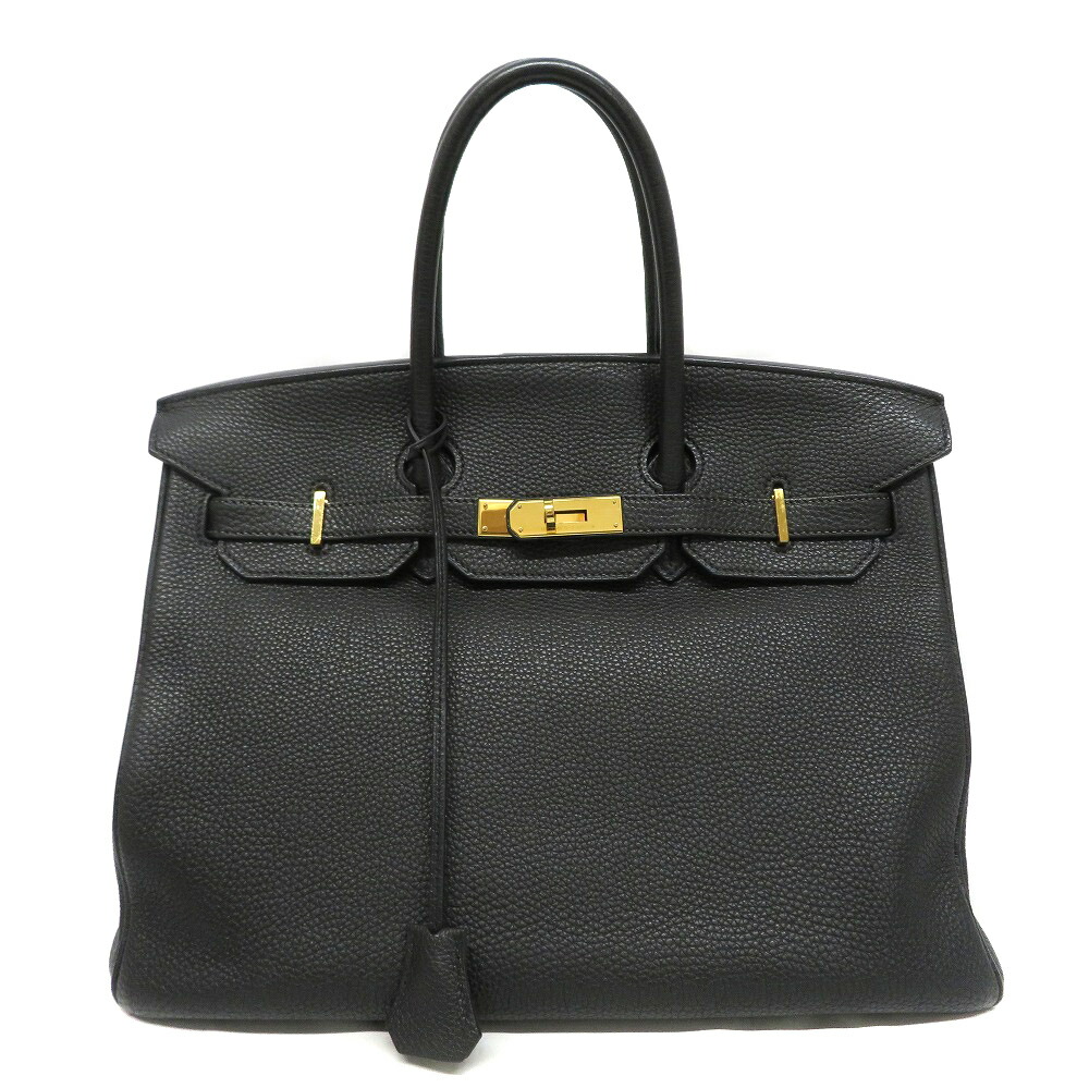 キンウ　エルメス バーキン３５　シェーブルコロマンデル　黒シルバー金具 楽天市場】エルメス バーキン35 ブラック×シルバー金具 □G刻印