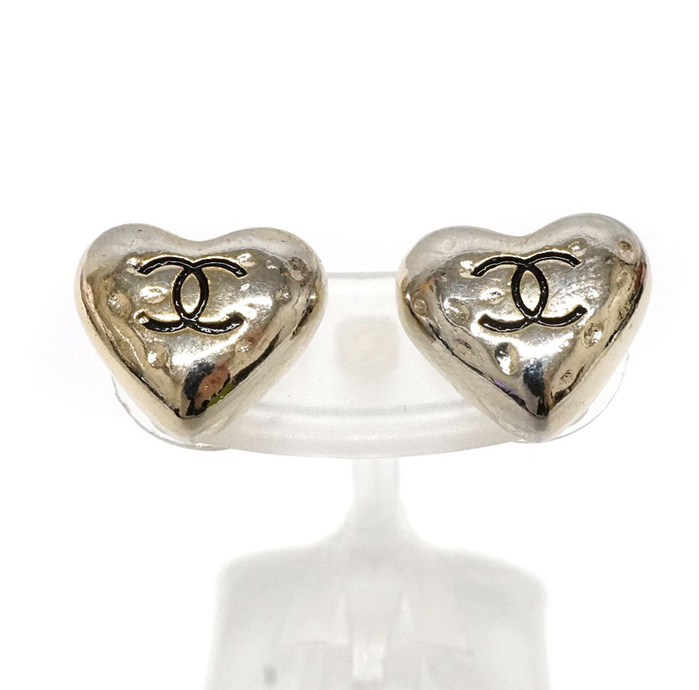 楽天市場】CHANEL シャネル/ココマークハートピアス/Bランク/94【中古