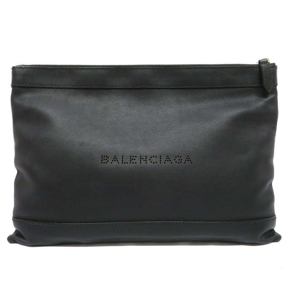 【レア】【美品】バレンシアガ ネイビークリップ クラッチバッグ マルチカラー レア】【美品】バレンシアガ ネイビークリップ クラッチバッグ