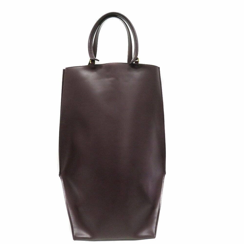 品格ある【ジルサンダー】レザー ショッピング トートバッグ 中古・古着通販】JIL SANDER (ジルサンダー) レザートートバッグ