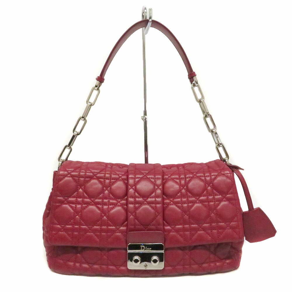 クリスチャンディオール Christian Dior M9802 ニューロック チェーンショルダーバッグ 【中古】