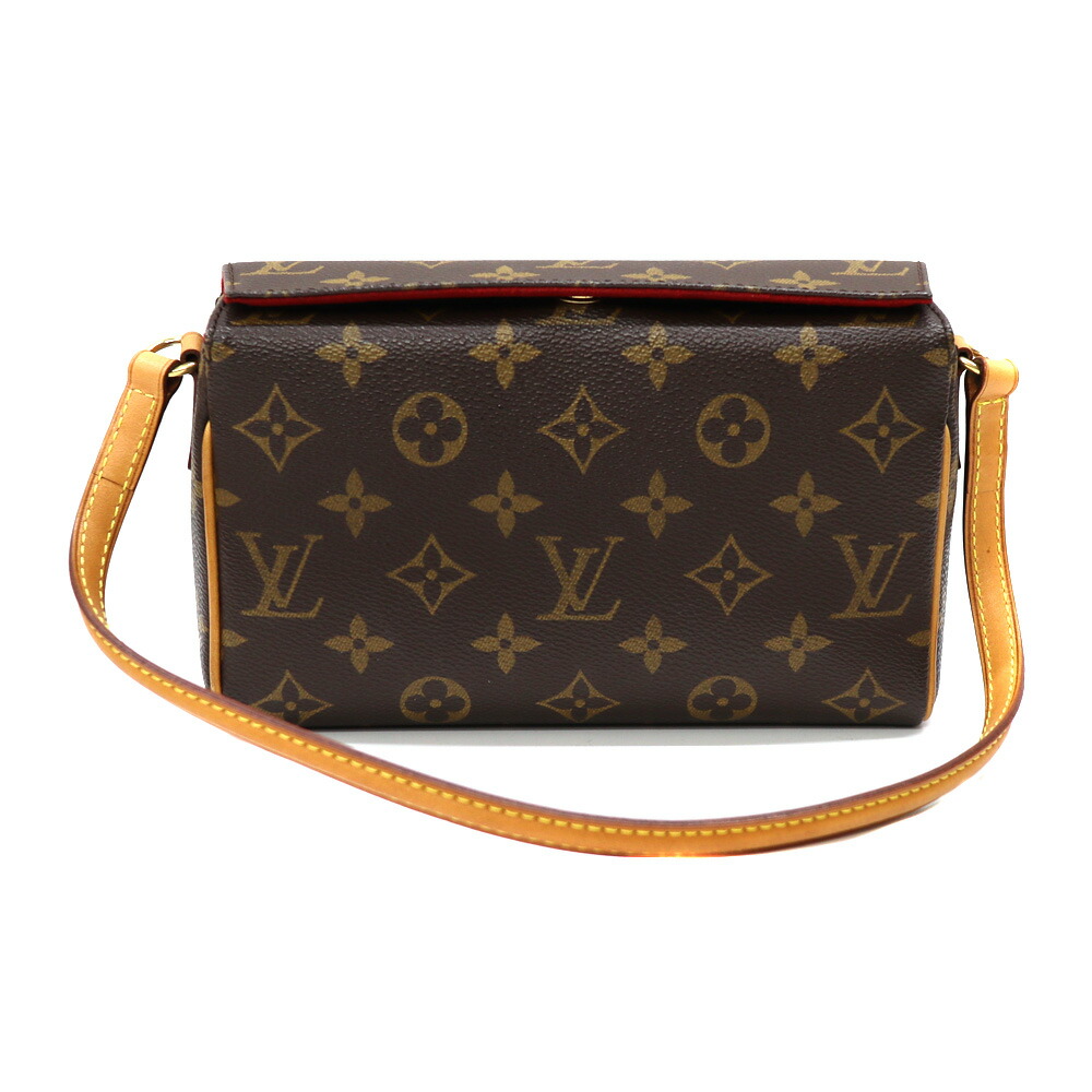 ルイヴィトン Louis Vuitton M51900 レシタル ハンドバッグ レディース ブラウン【中古】