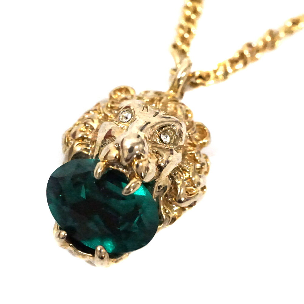 楽天市場】【セール！】 GUCCI グッチ クリスタル ライオンヘッド