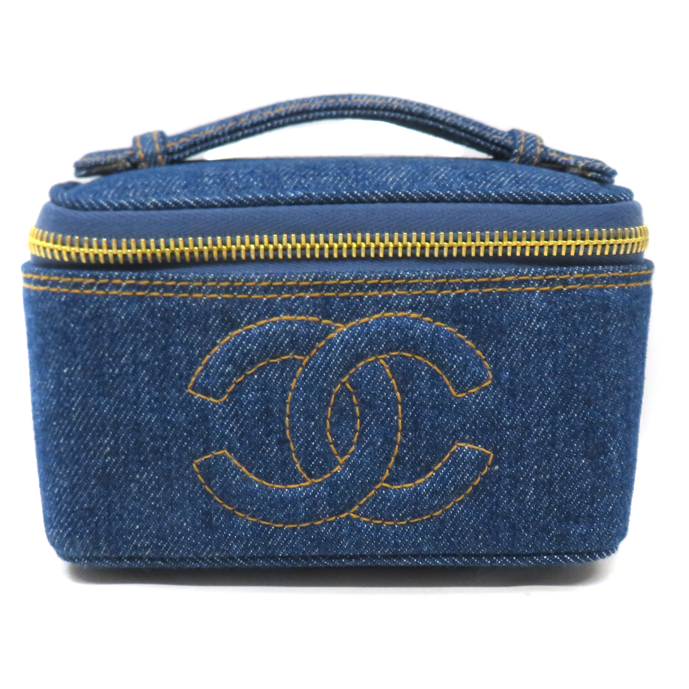 シャネル Chanel バニティバッグ ジーンズ レディース御徒面子 【中古】