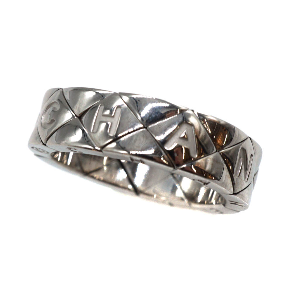 シャネル Chanel K18WG ホワイトゴールド ココクラッシュリング レディース アクセサリー ホワイトゴールド系 【中古】