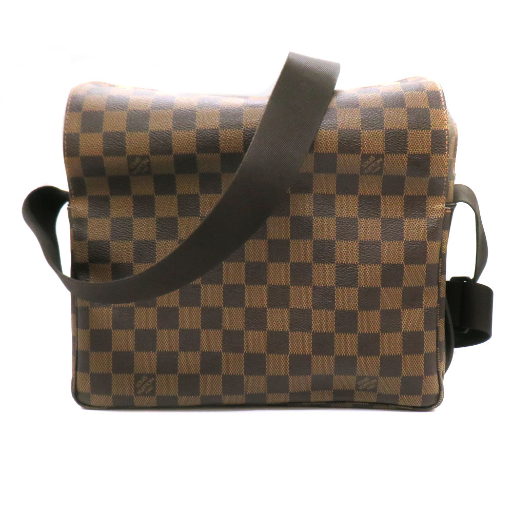 ルイヴィトン Louis Vuitton N45255 ナヴィグリオ ダミエ レディース メンズ ショルダーバッグ 赤銅色系 【中古】