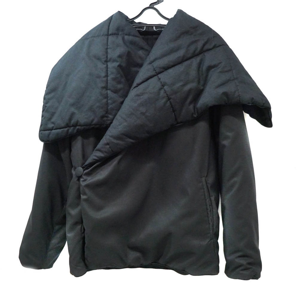 メゾンマルジェラ Maison Margiela S52AM0300 バーシティナイロンジャケット ブラック レディース メンズ ファッション アパレル 【中古】｜質屋かんてい局 店