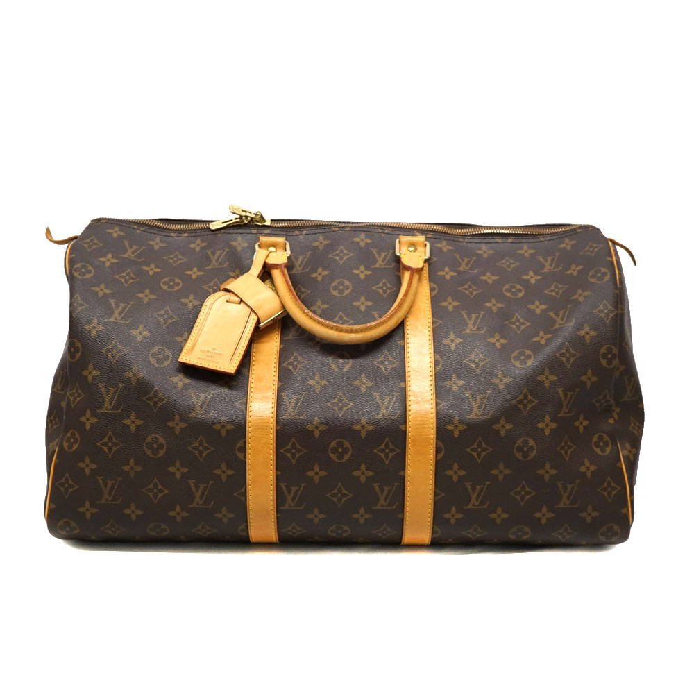ルイヴィトン Louis vuitton M41426 キーポル50 ボストンバッグ 赤銅色 ユニ一発やる【中古】