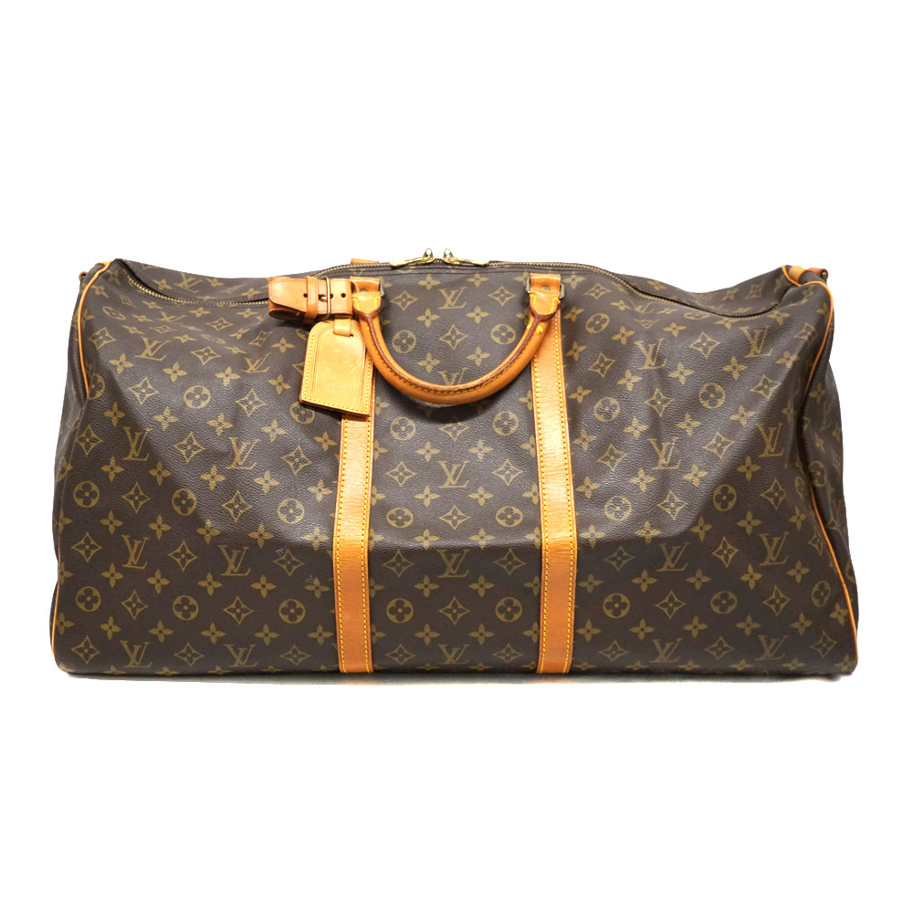 ルイヴィトン Louis vuitton M41412 キーポル・バンドリエール60 ボストンバッグ 赤銅色 ユニ一発やる【中古】