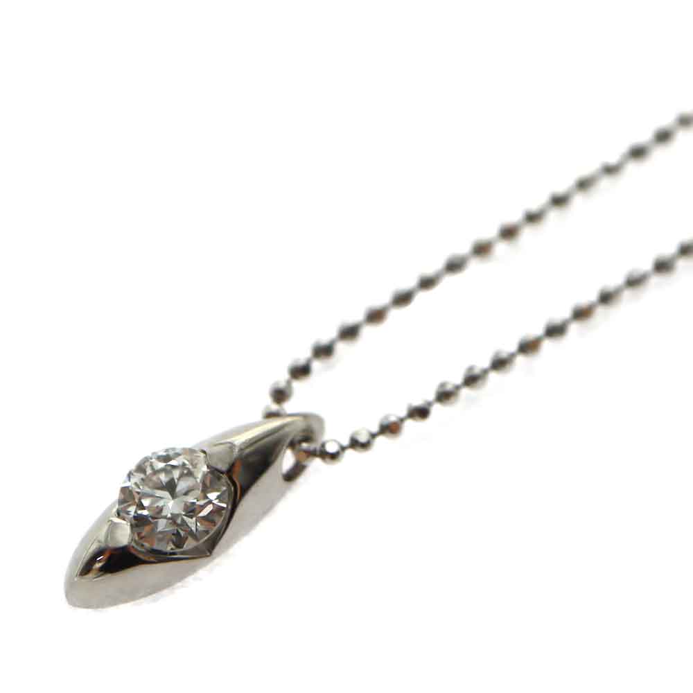 Pt850 プラチナ850 Pt900 プラチナ900 ダイヤモンド:0.308ct ネックレス【中古】 45,588円