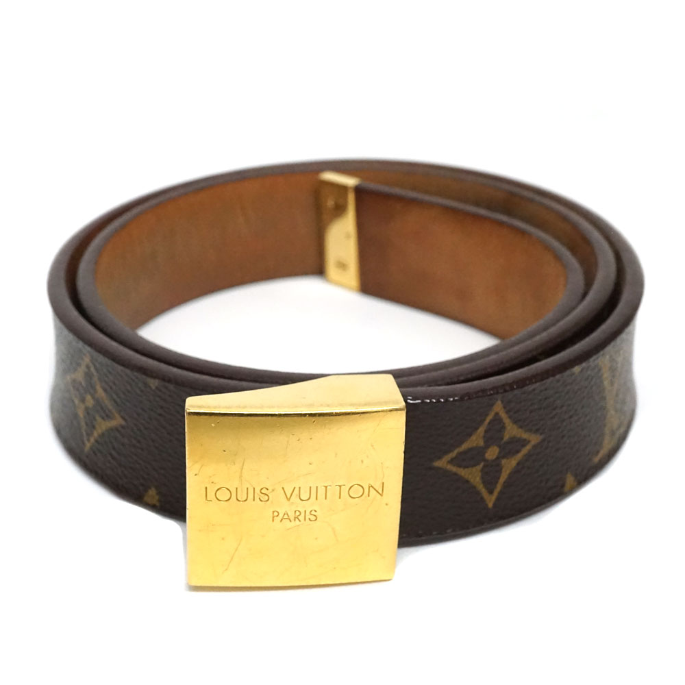 【美品】ルイヴィトン　サンチュール　モノグラム　ヴィンテージ　ゴールド金具 楽天市場】LOUIS VUITTON ルイ ヴィトン モノグラム サンチュール