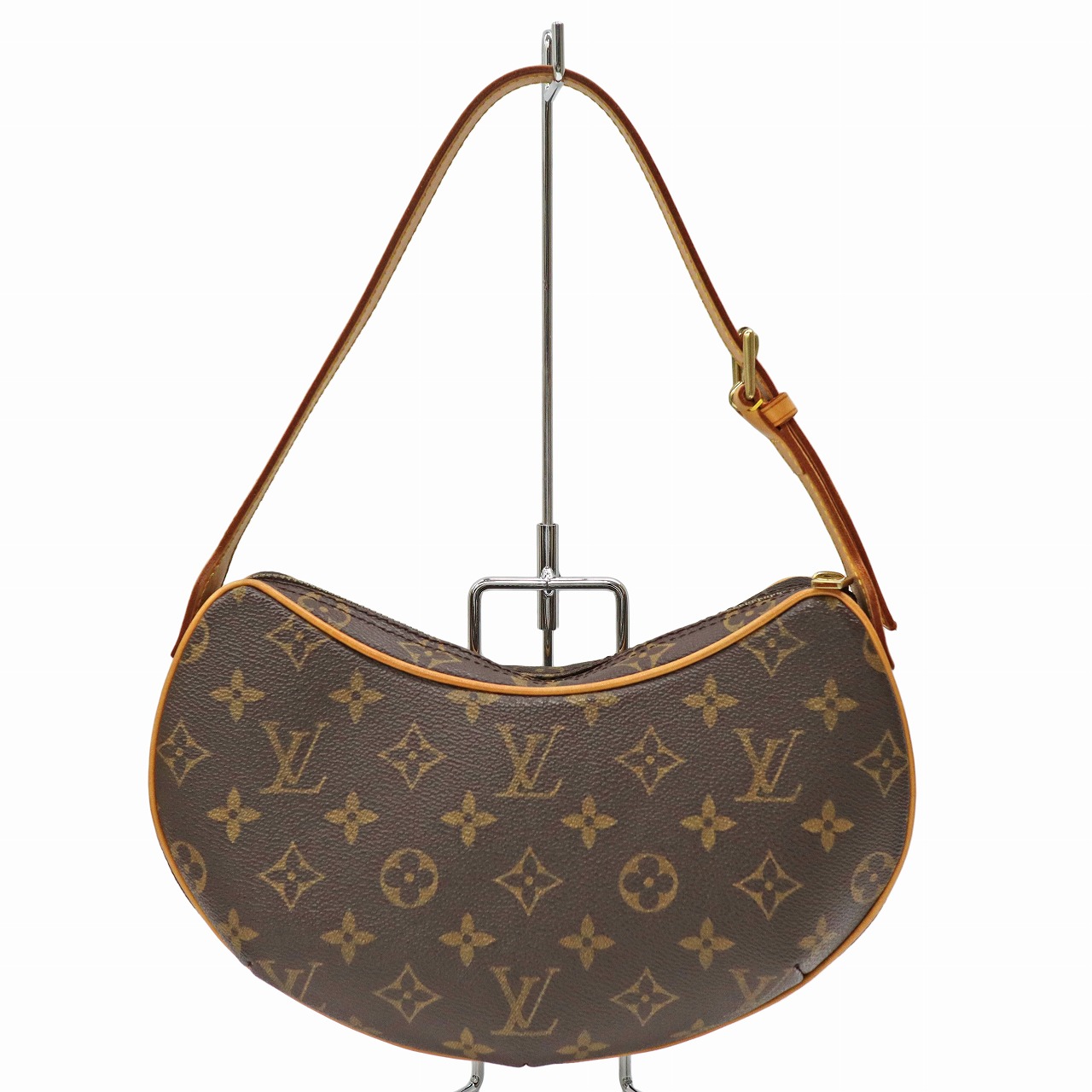 ルイヴィトン Louis vuitton M51510 クロワッサンPM 一ショルダーバッグ レディース PCV 赤銅色【中古】