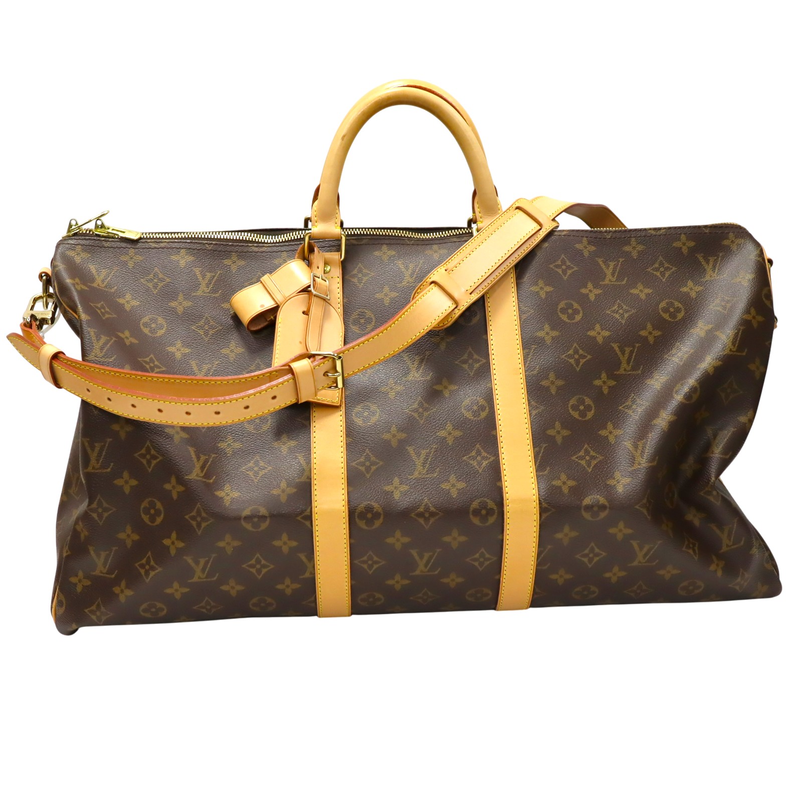 ルイヴィトン Louis Vuitton M41414 キーポルバンドリエール55 ブラウン 【中古】