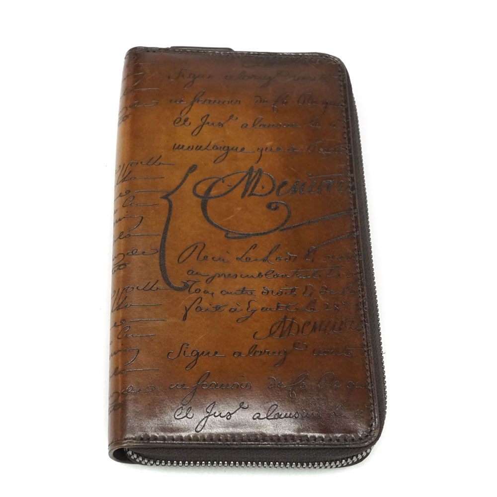 楽天市場】ベルルッティ 財布 メンズ イタウバ ロングジップウォレット