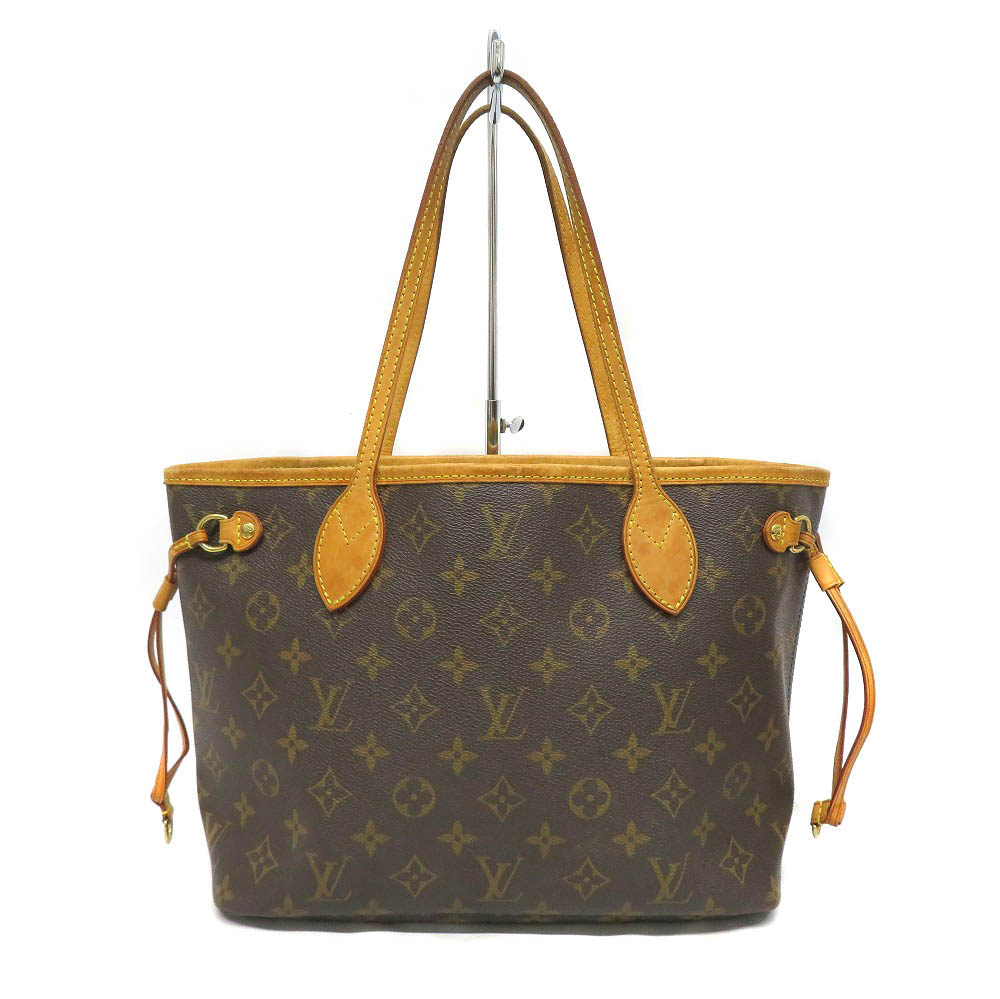 ルイヴィトン Louis Vuitton M40155 ネヴァーフルPM モノグラム ブラウン 【中古】
