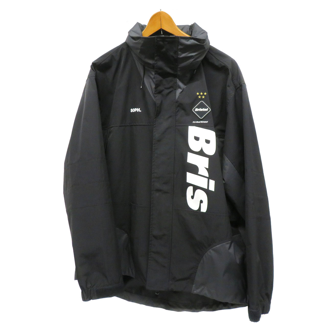 エフシーレアルブリストル F.C.Real Bristol FCRB-200035 周遊旅行上衣 20SS 黒いこと メンズ お召しもの 流行り物 【中古】