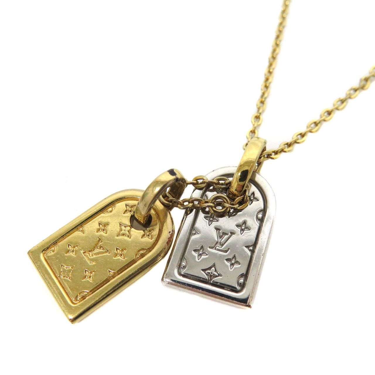 ルイヴィトン Louis vuitton M6141 ネックレス・ナノグラム ゴールド ジュエリー 【中古】|質屋かんてい局 店