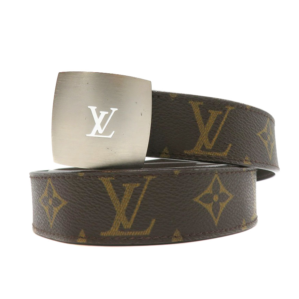 ルイヴィトン Louis Vuitton M6888 胴締めLVとり捨てる 胴締め モノグラム 赤銅色 【中古】