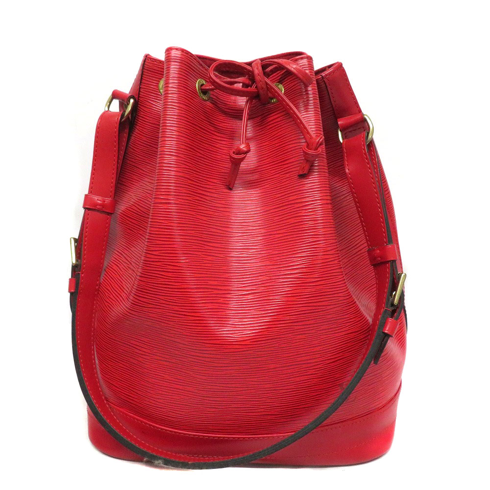 ルイヴィトン Louis Vuitton M44007 ノエ エピ 合切袋御徒面子 ショルダーバッグ 赤いこと【中古】