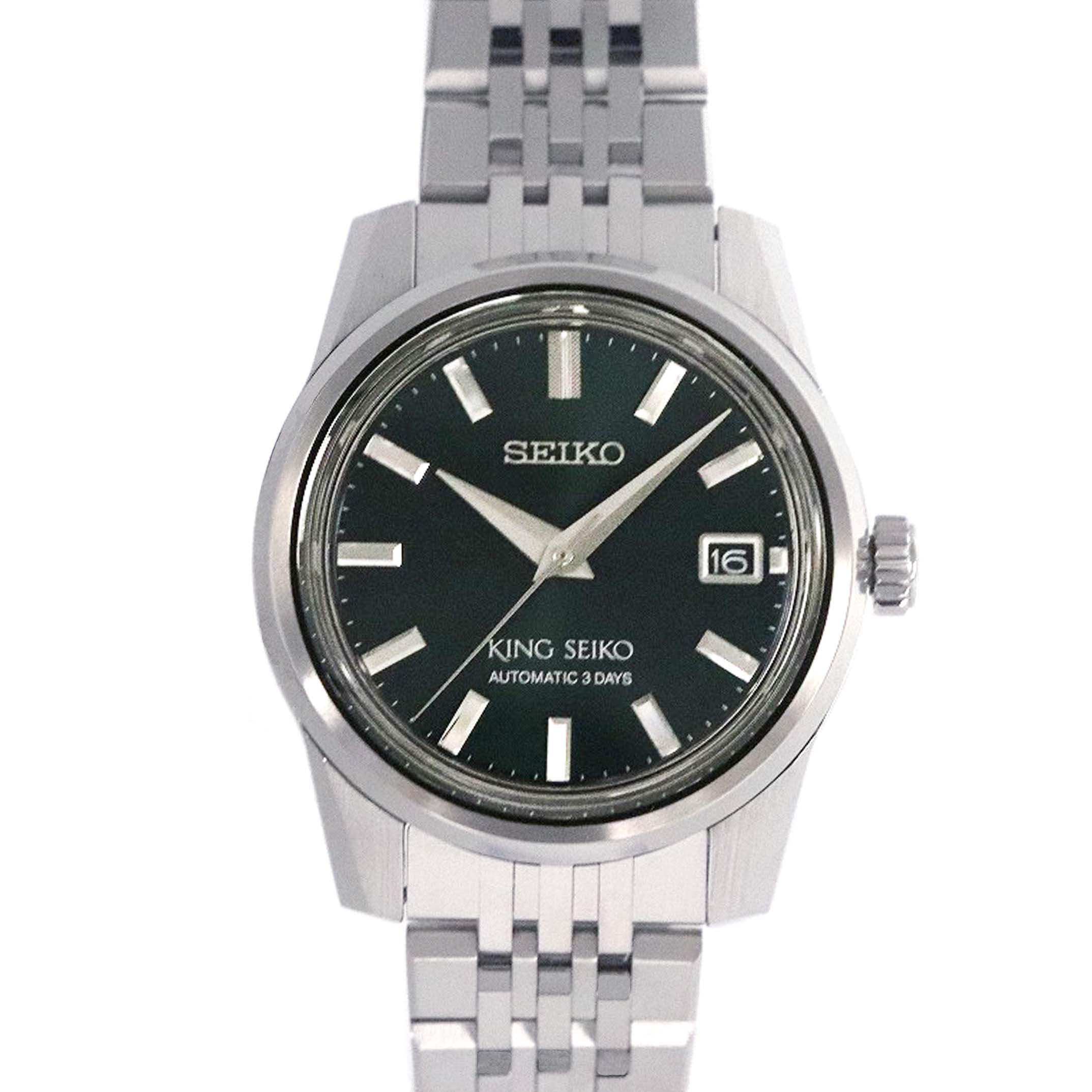 セイコー Seiko SDKS019 6R55-00A0 キングセイコー オートマチック グリーン 【中古】｜質屋かんてい局 店